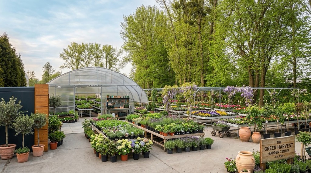 Tło sekcji hero - centrum ogrodnicze